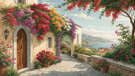Transform Your Space with Mediterranean Bloom Wall Art Magic