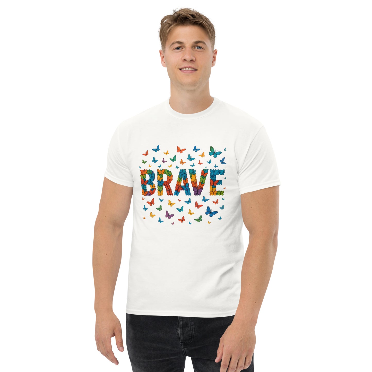 Brave Unisex Classic Tee - Stylish, Trendy & Eco-Friendly Fashion - RKM Inspiration - 66836406