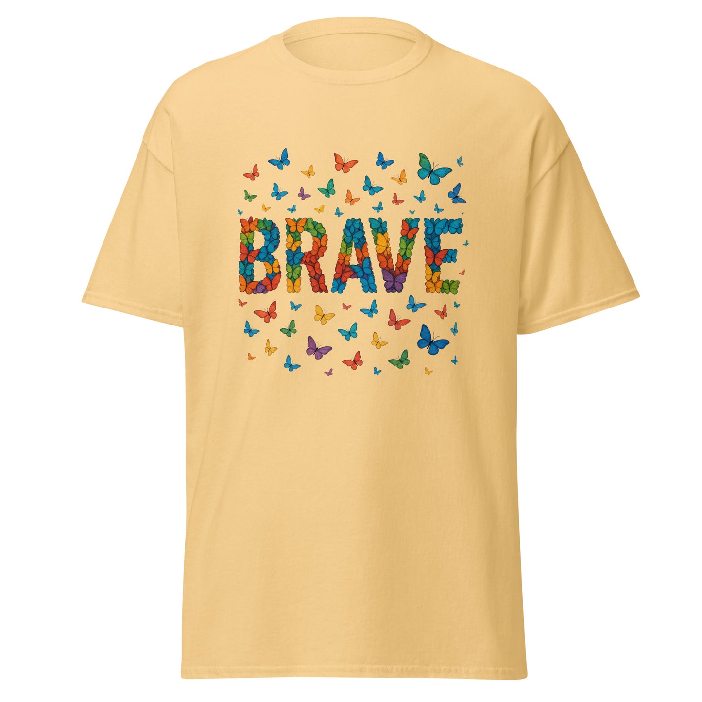 Brave Unisex Classic Tee - Stylish, Trendy & Eco-Friendly Fashion - RKM Inspiration - 92729969