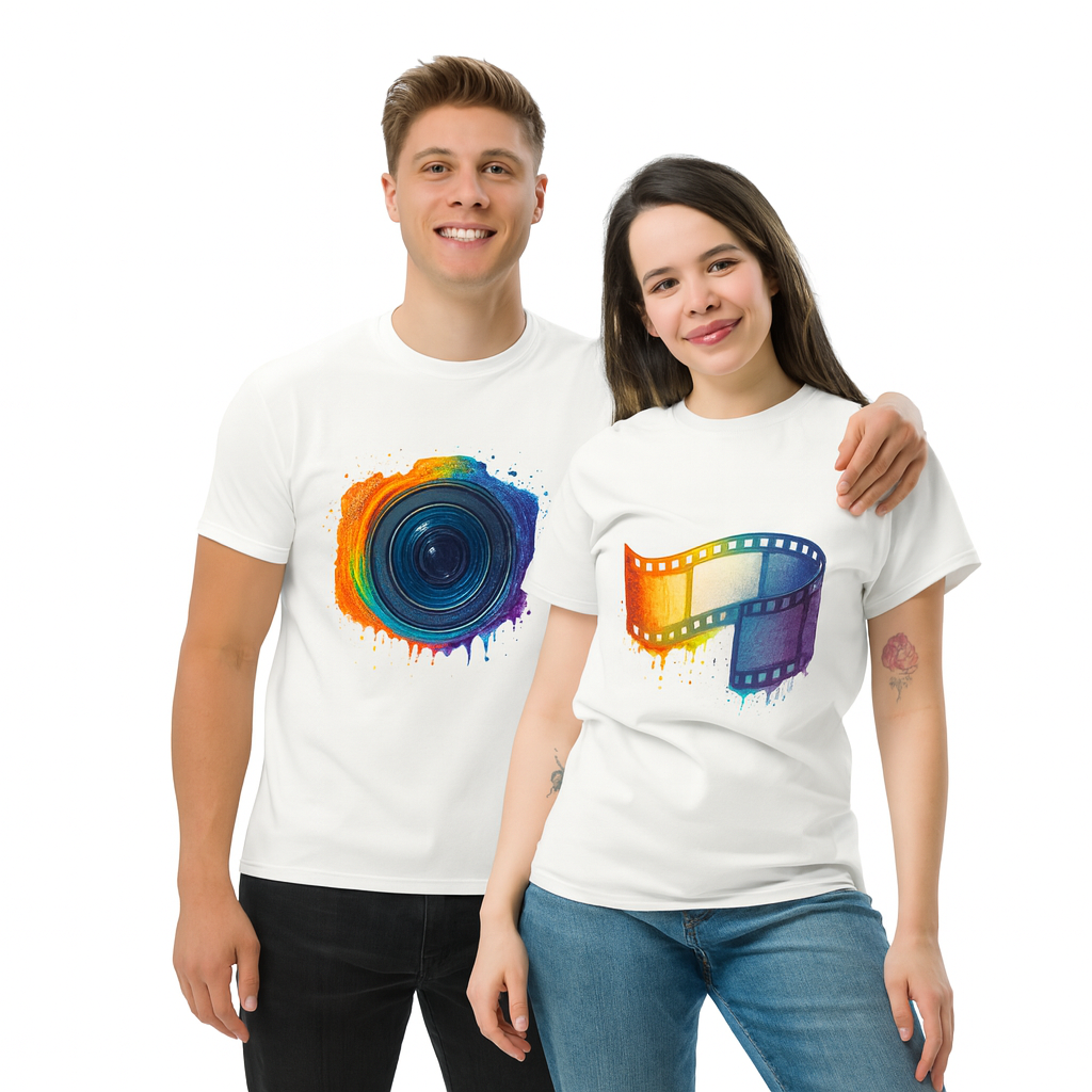 Movie - Unisex classic tee with print -RKM Inspiration - 4540130