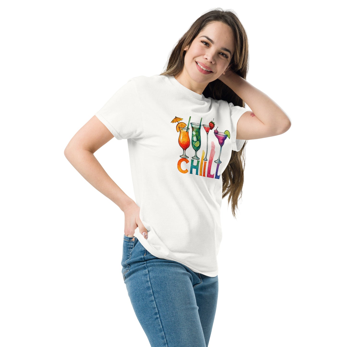 Chill Unisex Classic Tee - Stay Trendy & Comfy in 100% Cotton! - RKM Inspiration - 74137581