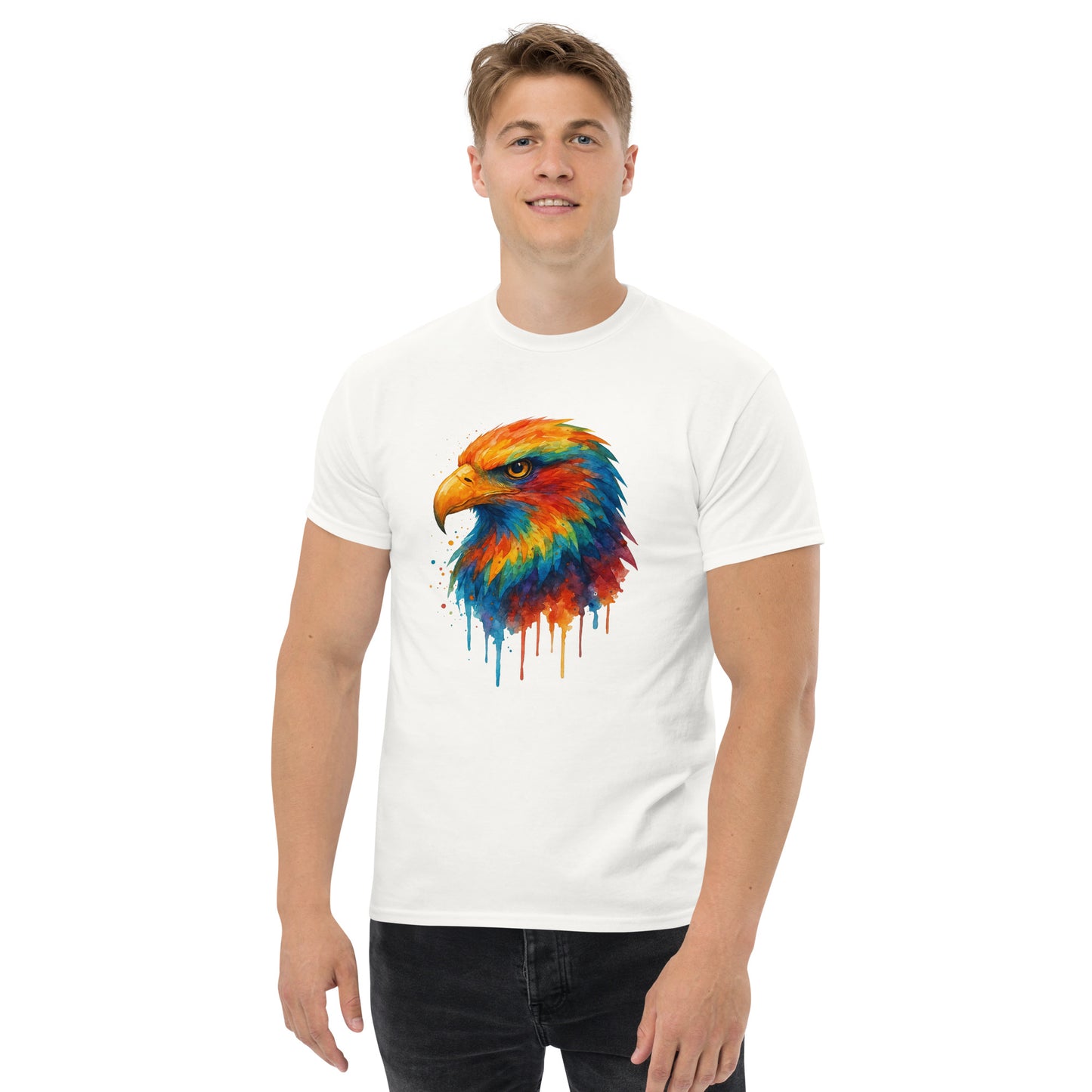 Eagle Unisex Classic Tee - Stylish Cotton Shirt for Every Outfit - RKM Inspiration - 58599010