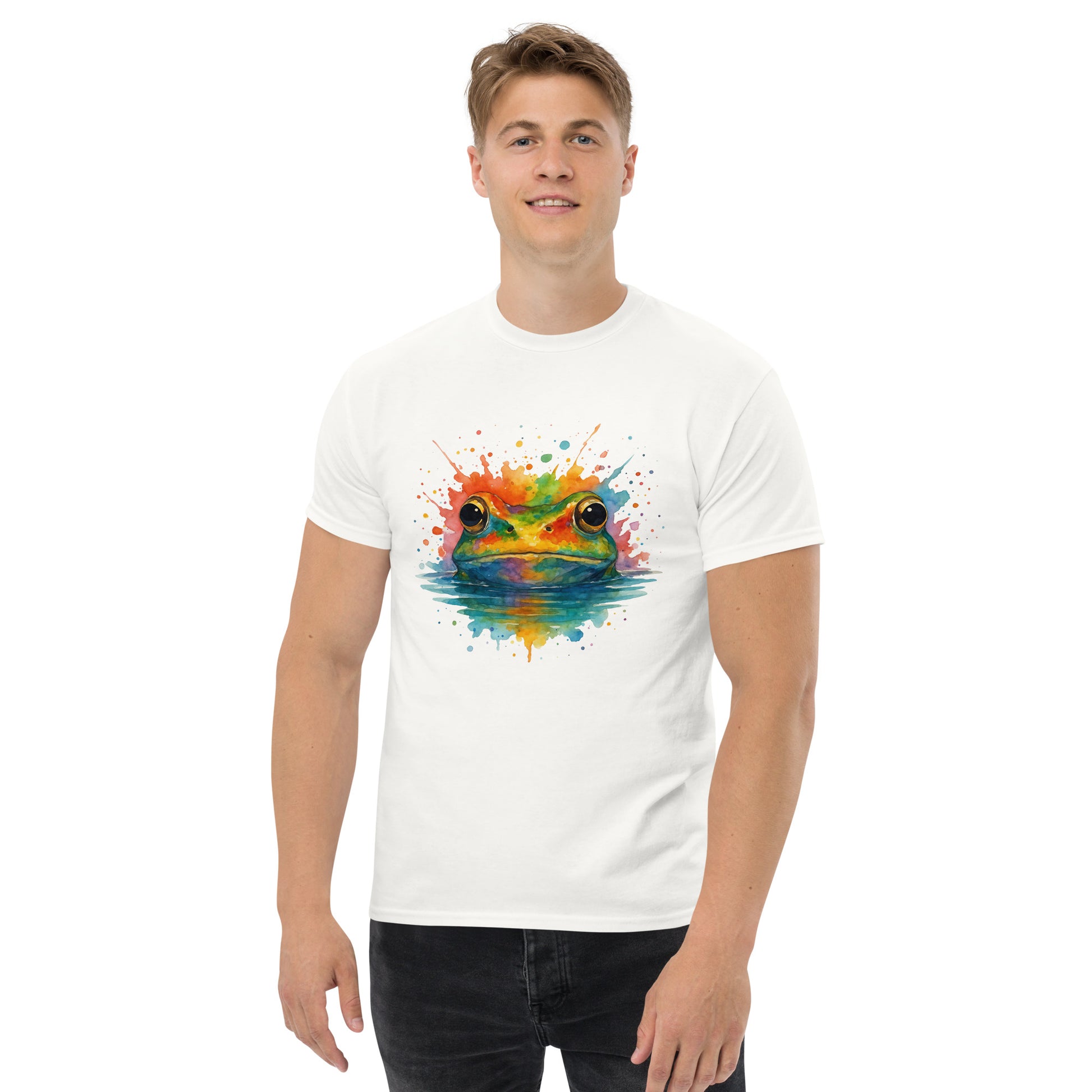 Frog Unisex Classic Tee - Trendy Cotton Comfort for Every Wardrobe - RKM Inspiration  - 53230778
