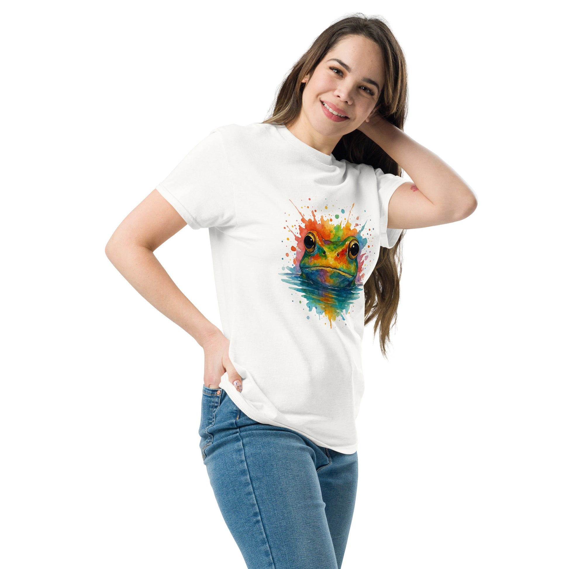Frog Unisex Classic Tee - Trendy Cotton Comfort for Every Wardrobe - RKM Inspiration  - 48542854
