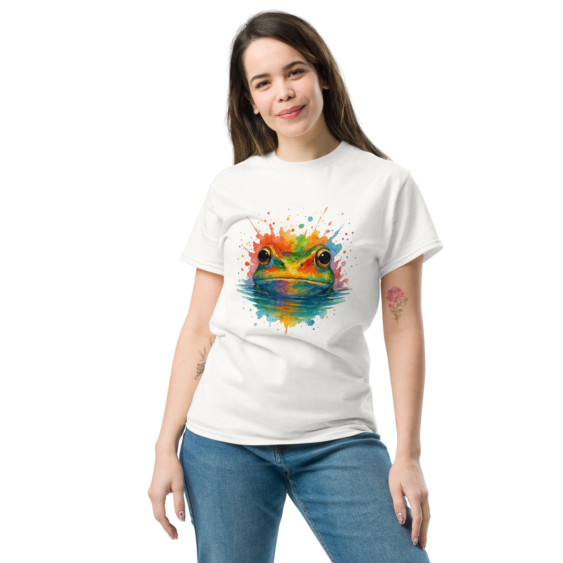 Frog Unisex Classic Tee - Trendy Cotton Comfort for Every Wardrobe - RKM Inspiration  - 24074038