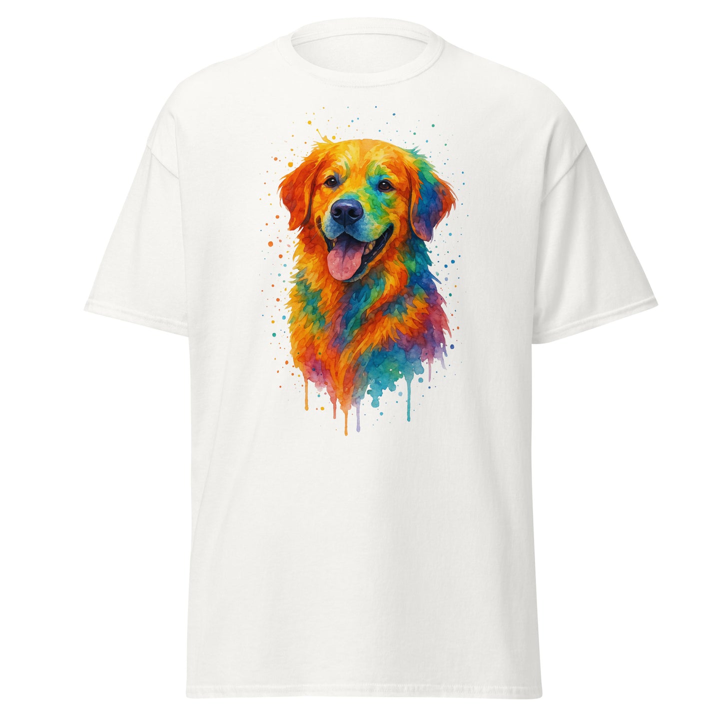 Classic Golden Retriever Tee - Unisex Cotton Comfort & Style - RKM Inspiration - 9761692