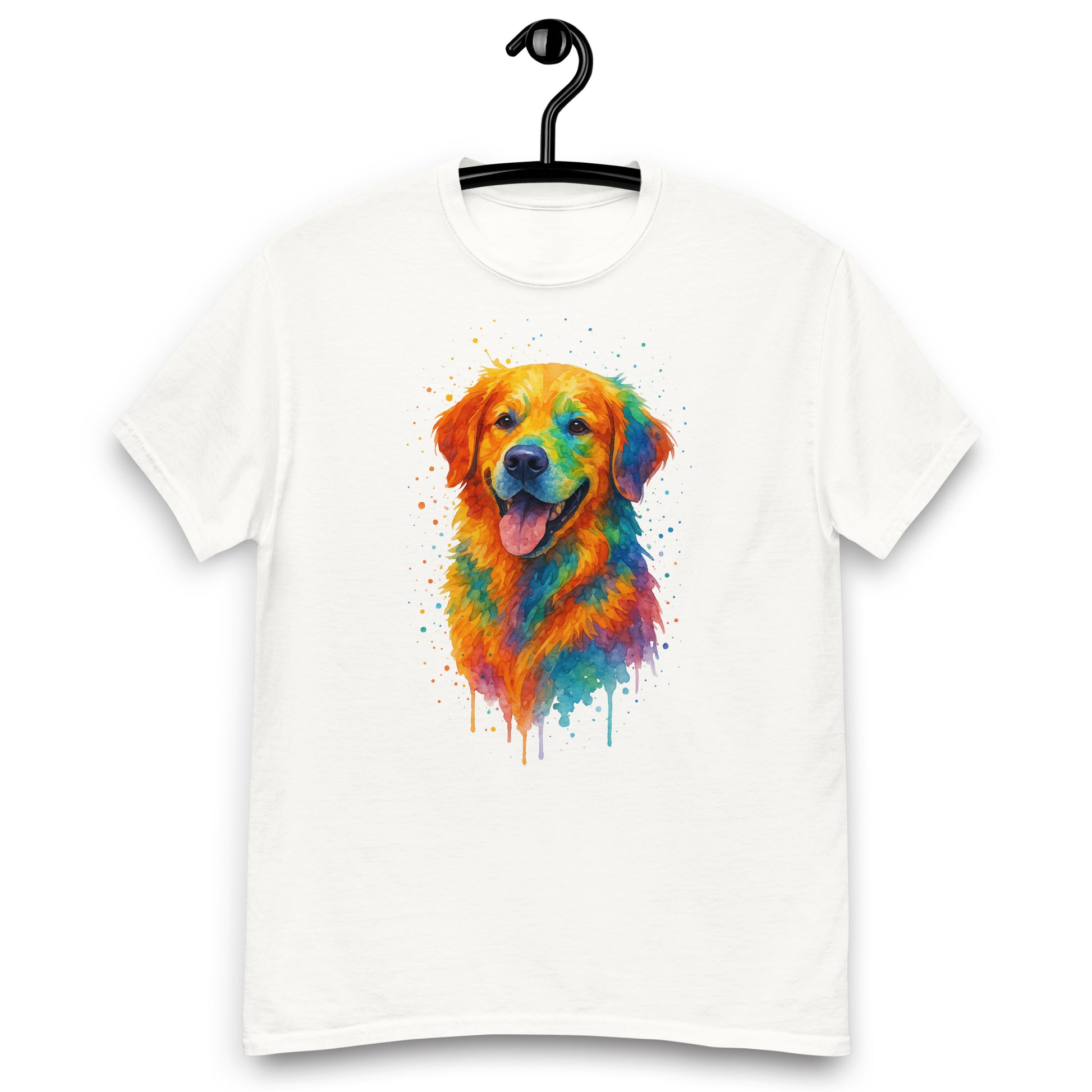 Classic Golden Retriever Tee - Unisex Cotton Comfort & Style - RKM Inspiration  - 27351693