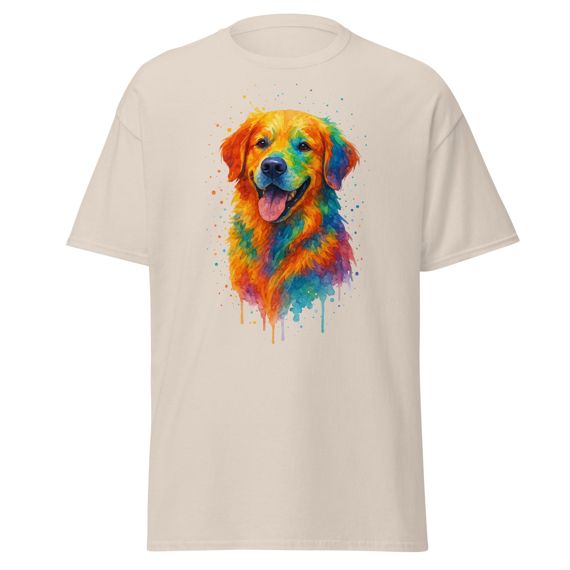 Classic Golden Retriever Tee - Unisex Cotton Comfort & Style - RKM Inspiration  - 21073883