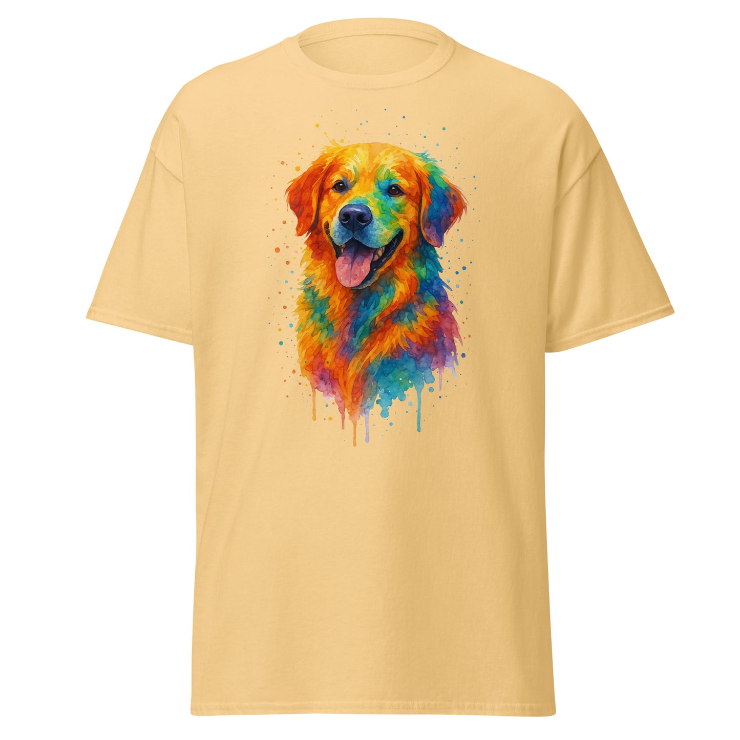 Classic Golden Retriever Tee - Unisex Cotton Comfort & Style - RKM Inspiration - 73153525