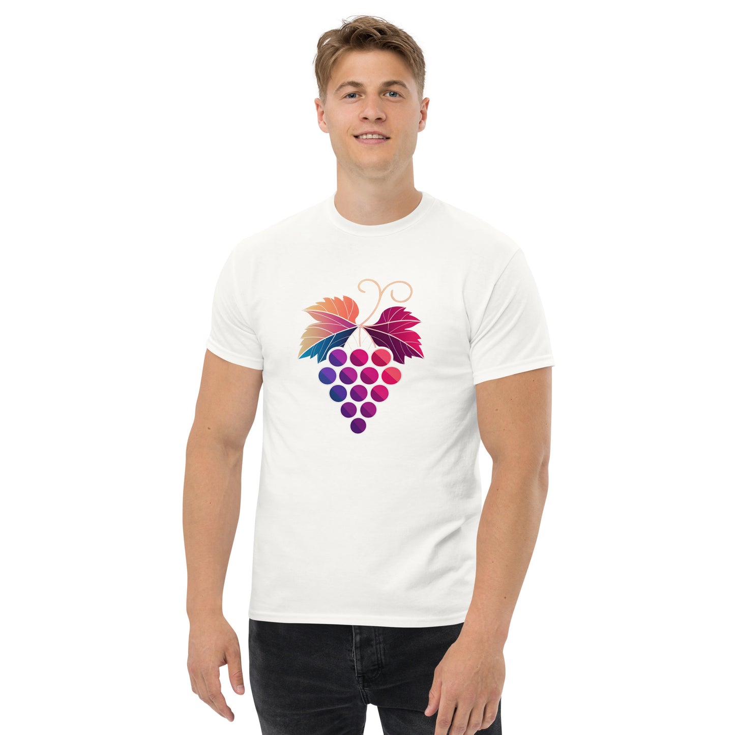 Grapes Unisex Classic Tee - Stylish, Eco-friendly Cotton Comfort - RKM Inspiration - 42642670