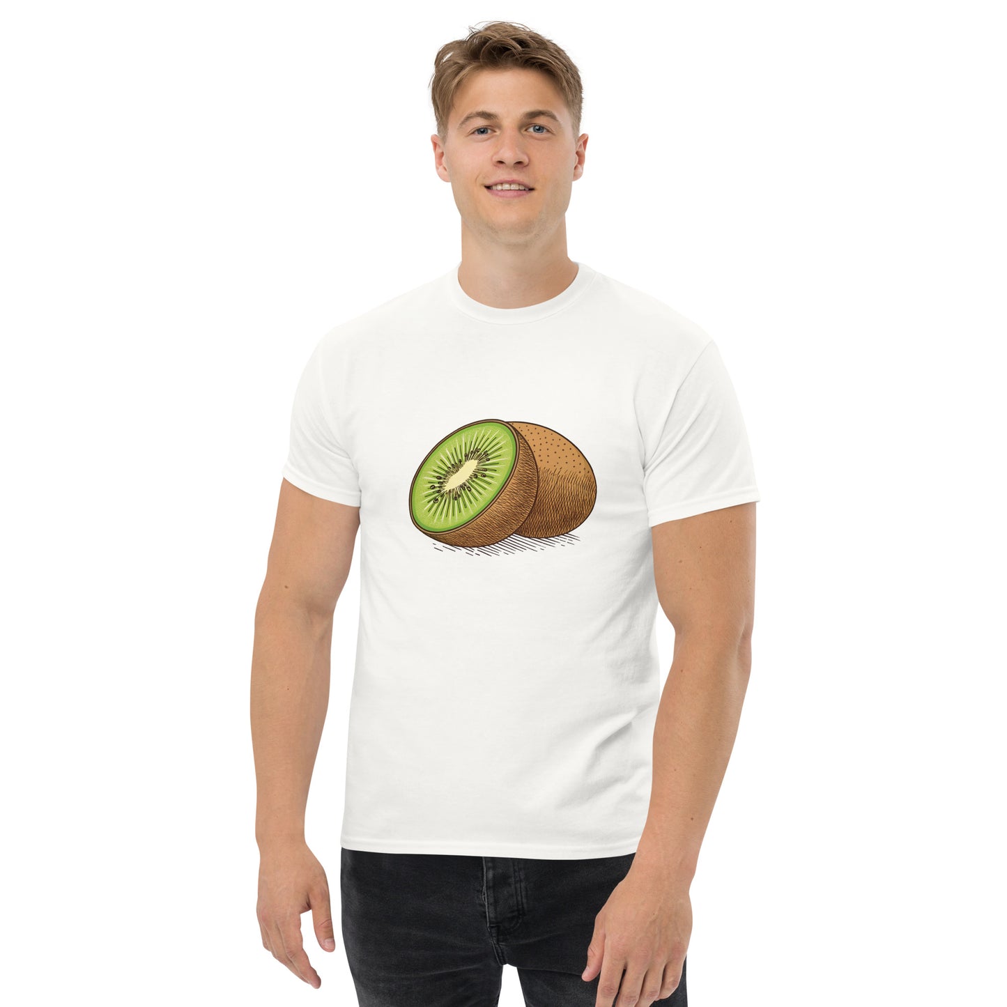 Kiwi Tee: Unisex Classic Cotton Shirt for Trendy Streetwear - RKM Inspiration - 67356223