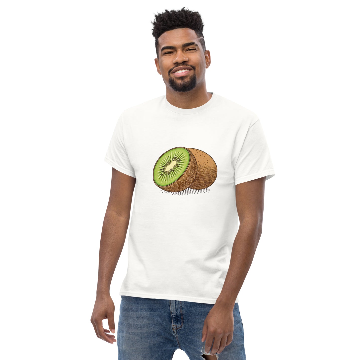 Kiwi Tee: Unisex Classic Cotton Shirt for Trendy Streetwear - RKM Inspiration - 73141958