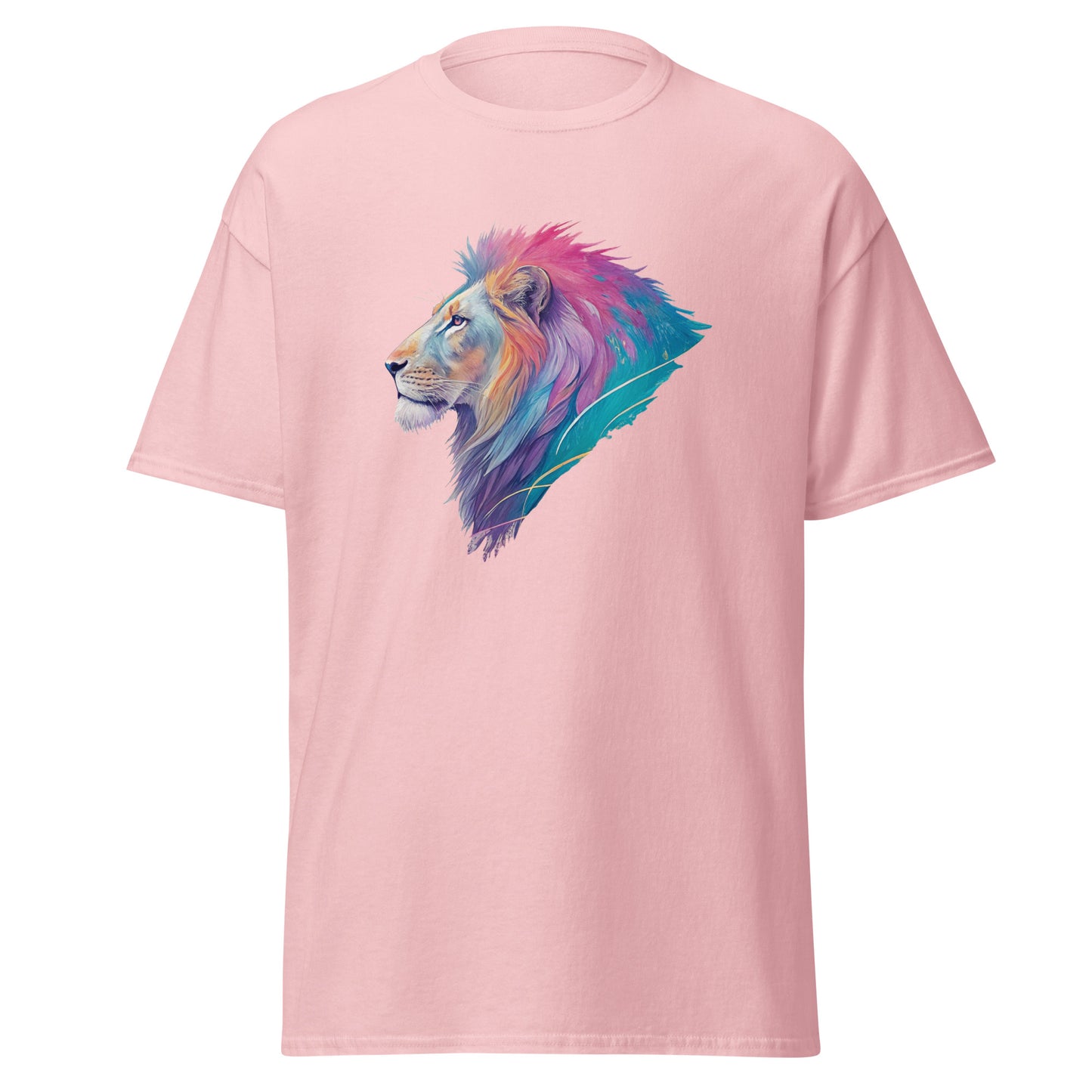Lion Unisex Classic Tee - Stylish 100% Cotton Streetwear Essential - RKM Inspiration - 83092661
