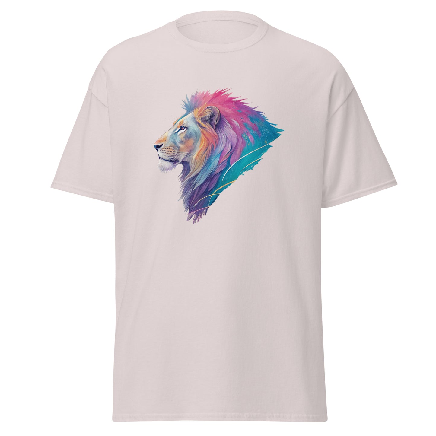 Lion Unisex Classic Tee - Stylish 100% Cotton Streetwear Essential - RKM Inspiration - 96850726