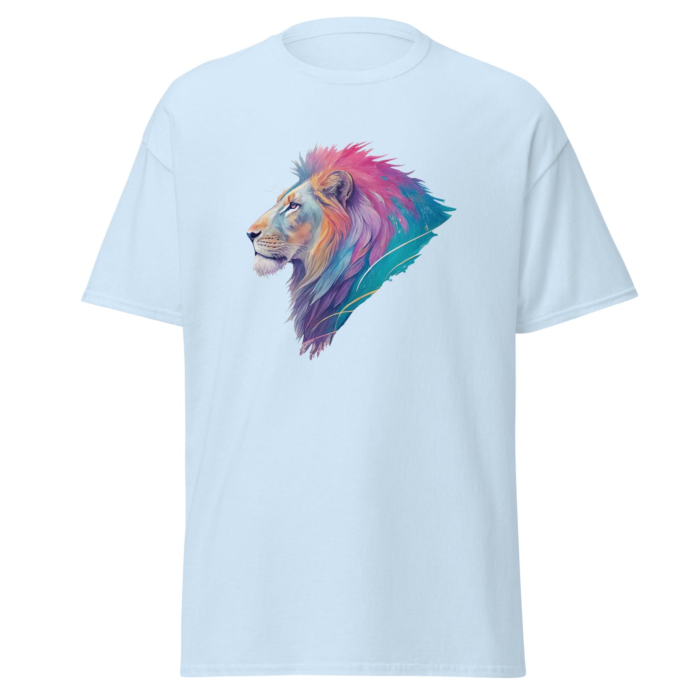 Lion Unisex Classic Tee - Stylish 100% Cotton Streetwear Essential - RKM Inspiration - 56238457