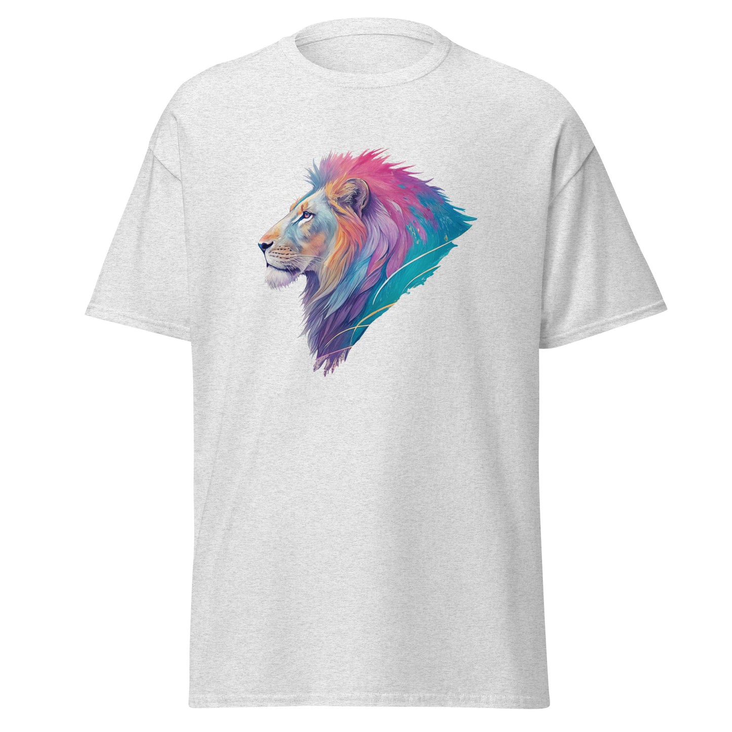 Lion Unisex Classic Tee - Stylish 100% Cotton Streetwear Essential - RKM Inspiration - 97107142