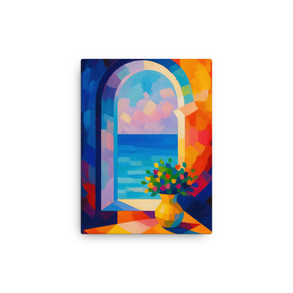 Mediterranean Echoes Canvas Wall Art - RKM Inspiration - 8472991