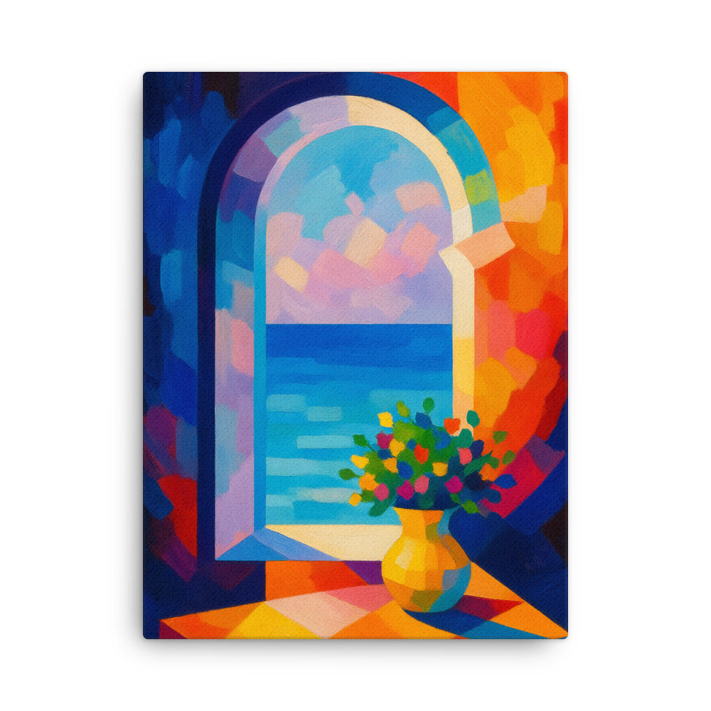 Mediterranean Echoes Canvas Wall Art - RKM Inspiration - 20843868