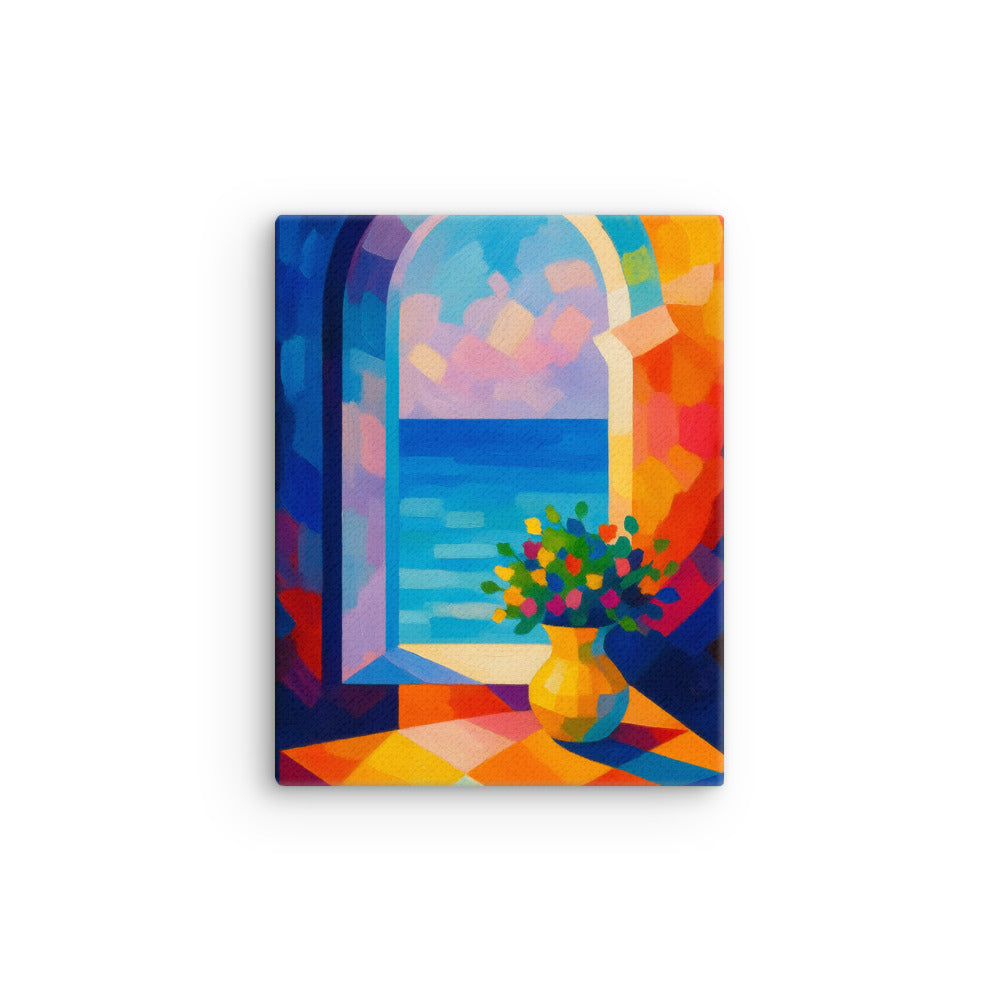 Mediterranean Echoes Canvas Wall Art - RKM Inspiration - 42935147