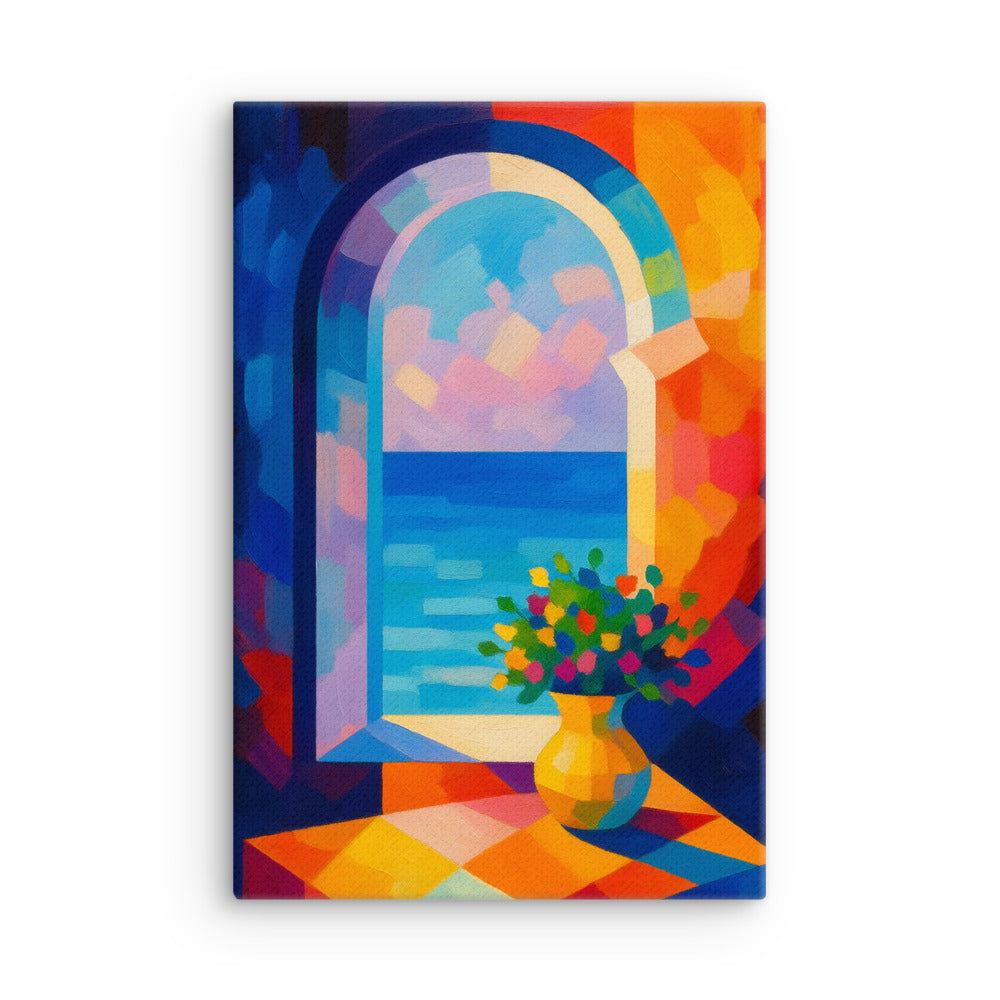 Mediterranean Echoes Canvas Wall Art - RKM Inspiration - 82085965