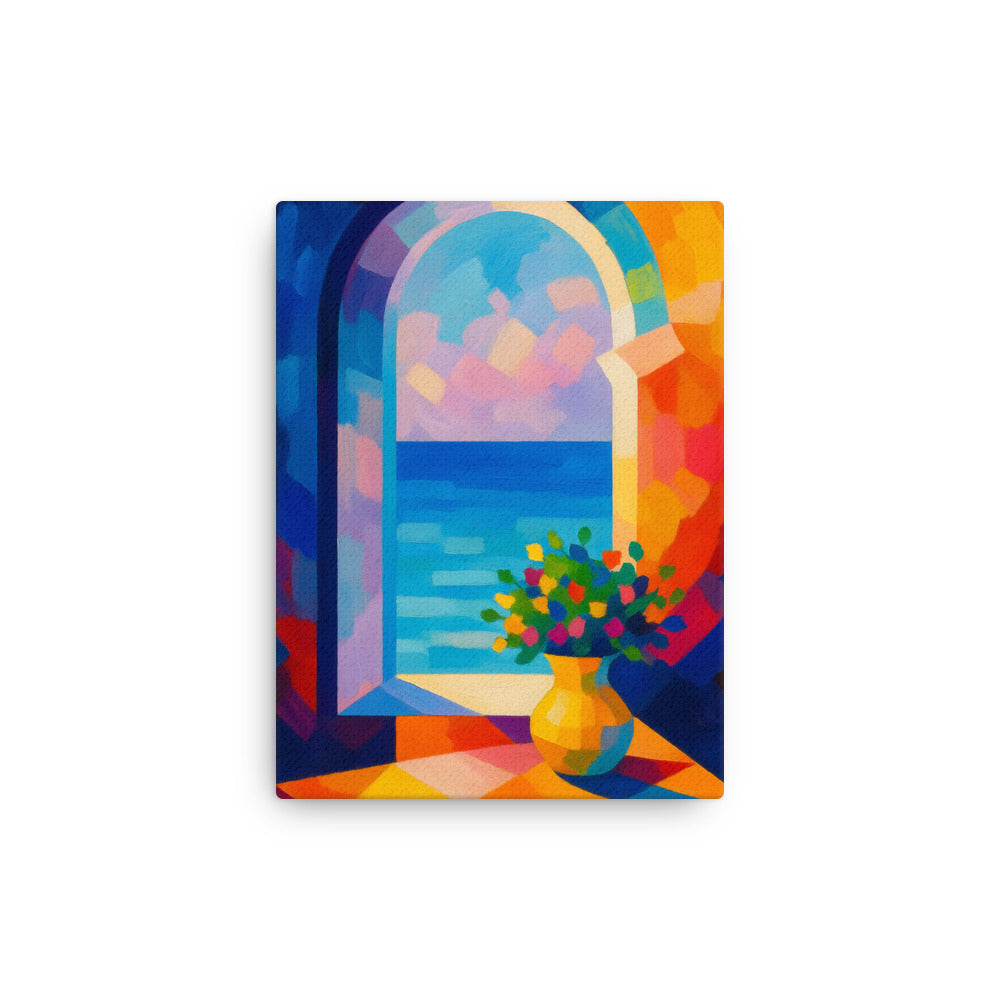 Mediterranean Echoes Canvas Wall Art - RKM Inspiration - 5243845