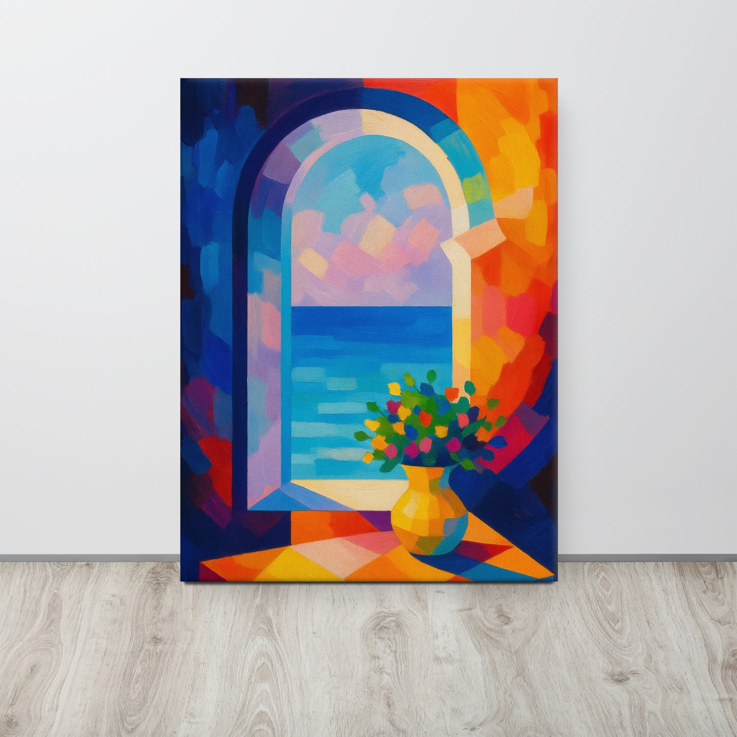 Mediterranean Echoes Canvas Wall Art - RKM Inspiration - 332710
