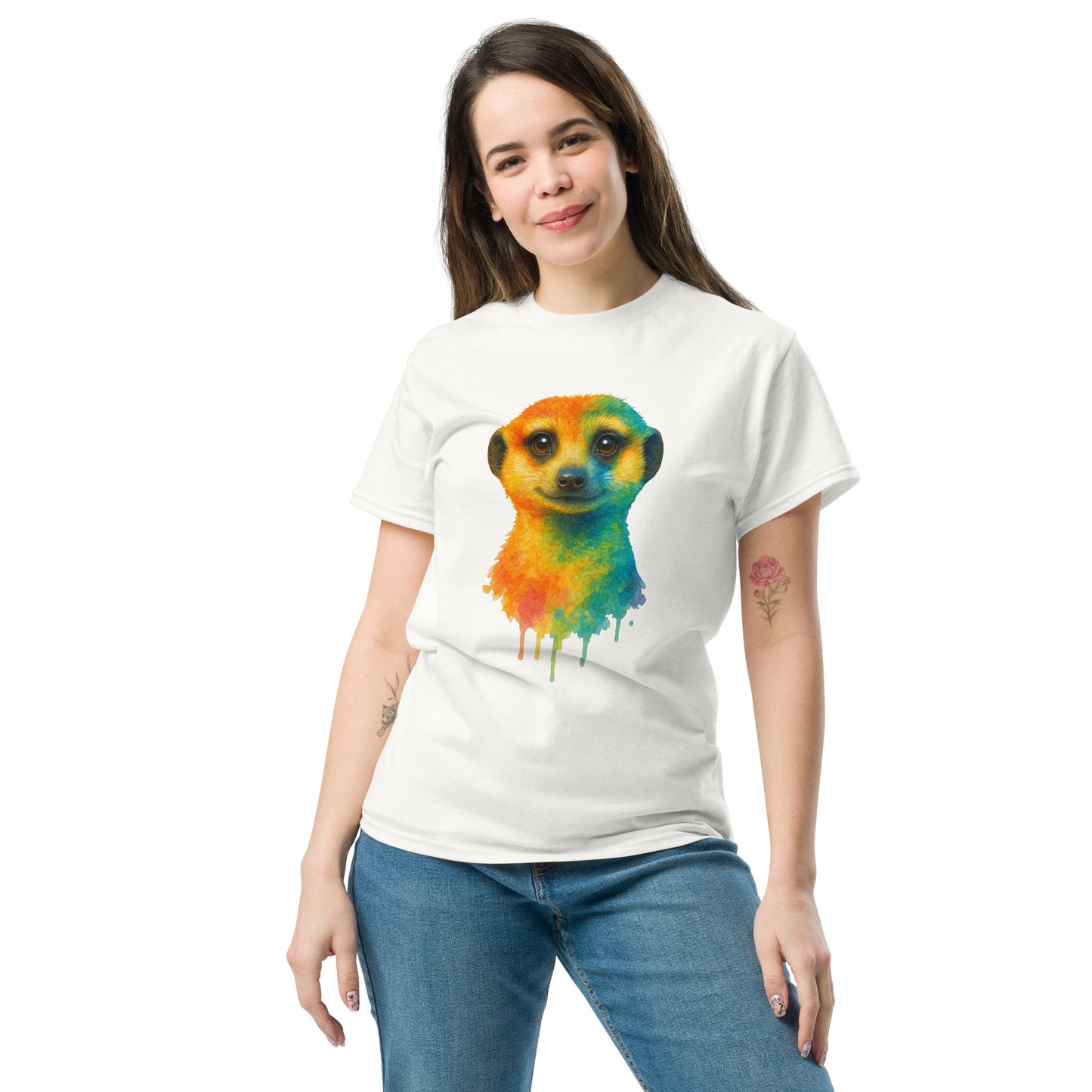 Trendy Meerkat Tee: Unisex Classic Style in 100% Cotton - RKM Inspiration - 3069302