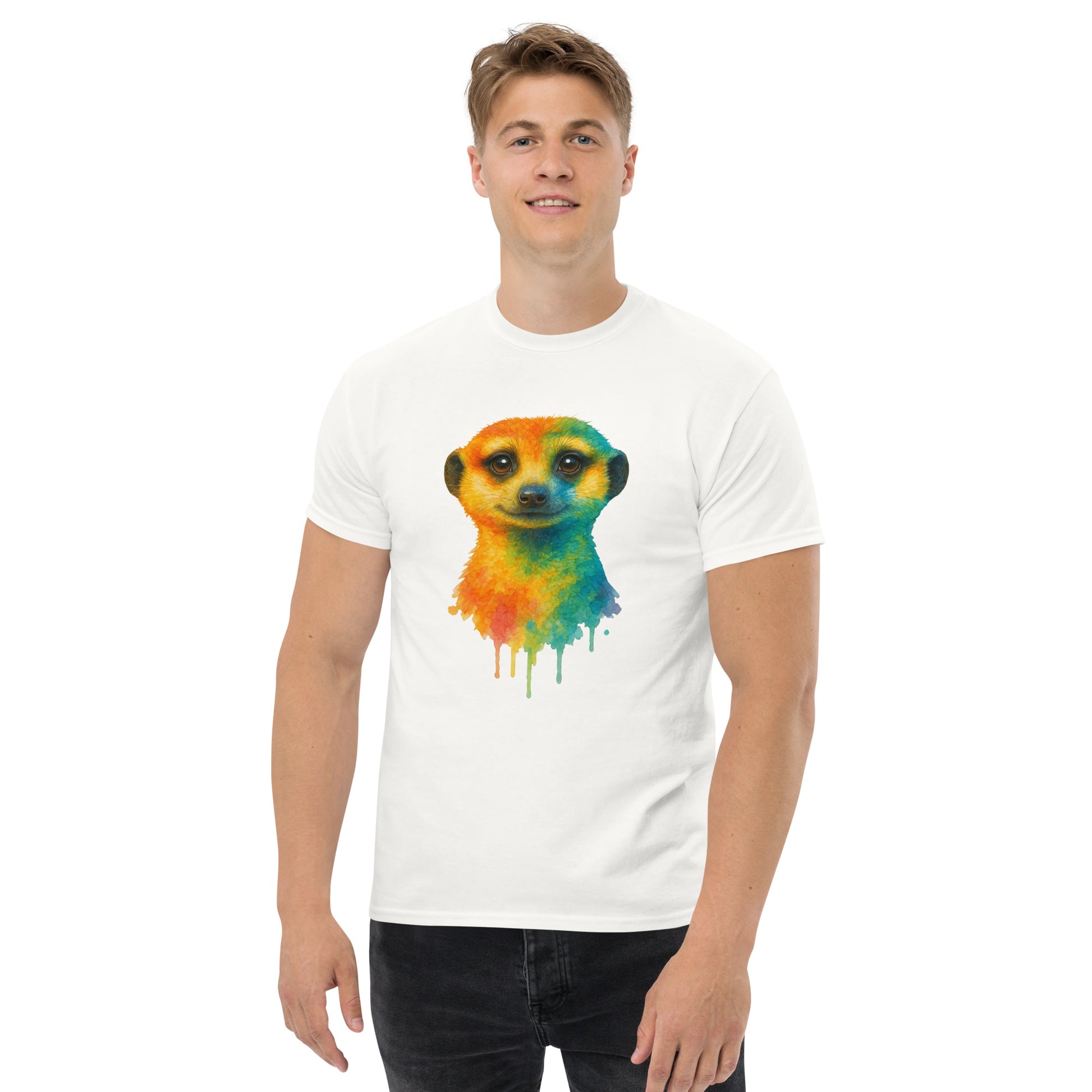 Trendy Meerkat Tee: Unisex Classic Style in 100% Cotton - RKM Inspiration  - 57014140