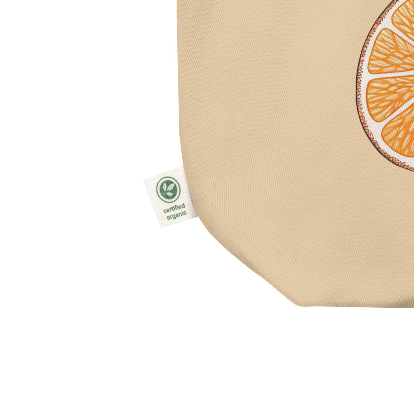 Eco-Friendly Orange Tote - Organic Cotton Bag for Groceries & More - RKM Inspiration - 48084116