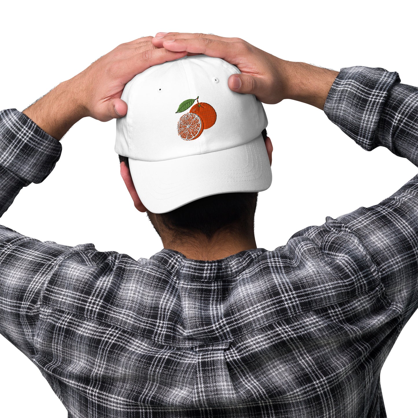Stylish Orange Dad Hat – Adjustable & Comfortable Chino Cotton Twill - RKM Inspiration - 97340962