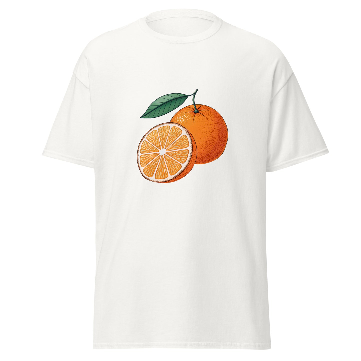 Stylish Orange Unisex Tee - Perfect Layered Look | 100% Cotton - RKM Inspiration - 7140393