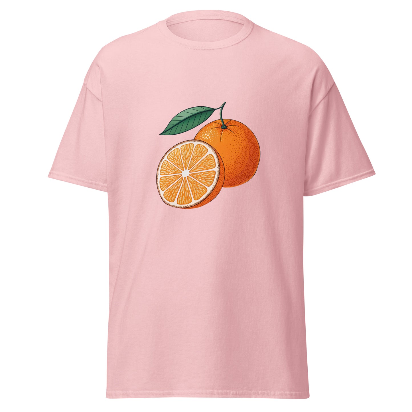 Stylish Orange Unisex Tee - Perfect Layered Look | 100% Cotton - RKM Inspiration - 39675790