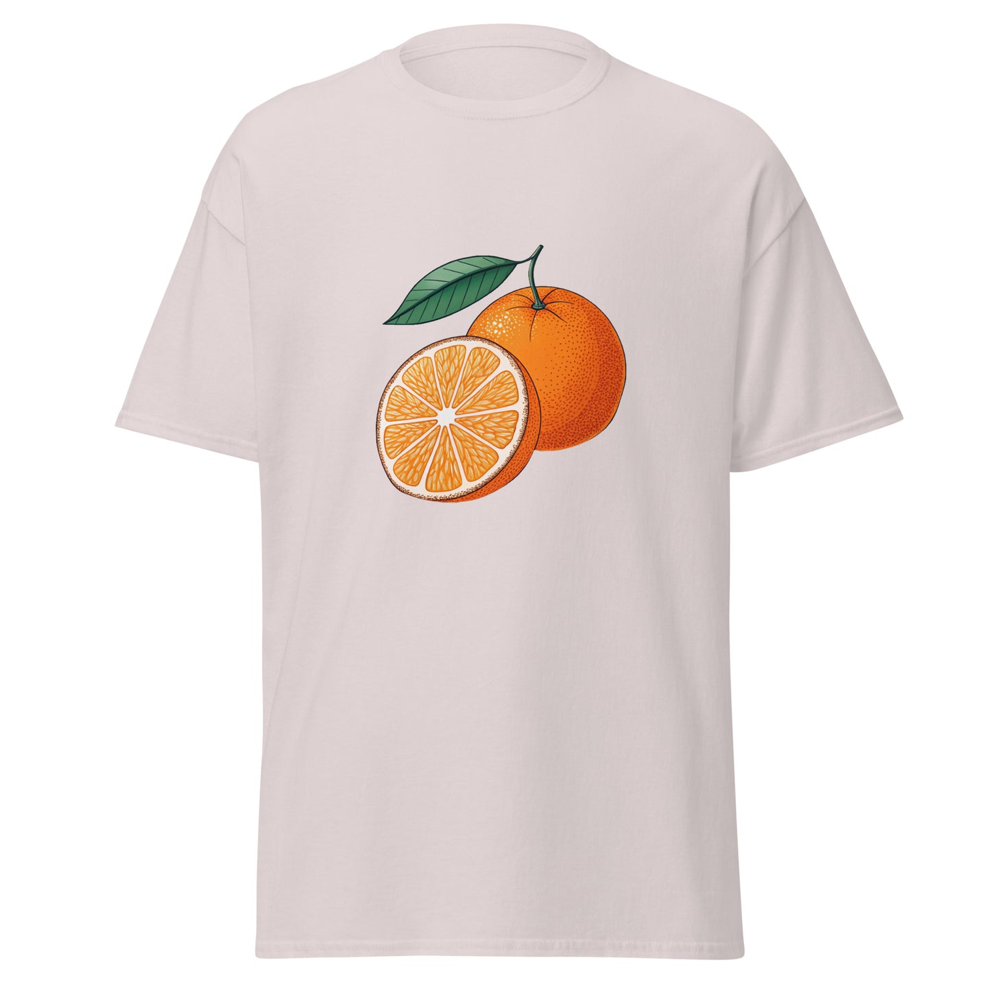 Stylish Orange Unisex Tee - Perfect Layered Look | 100% Cotton - RKM Inspiration - 24823986