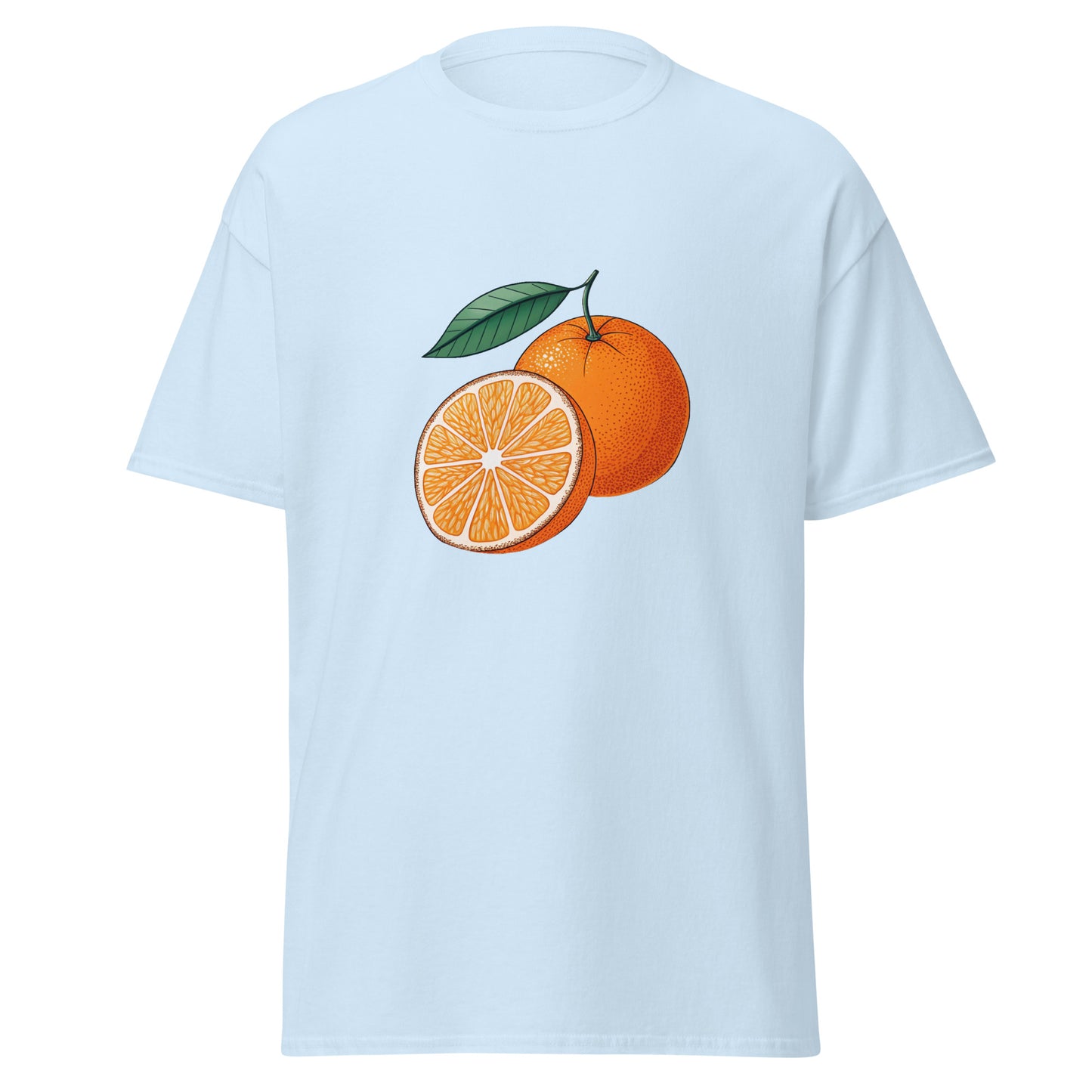 Stylish Orange Unisex Tee - Perfect Layered Look | 100% Cotton - RKM Inspiration - 88005003