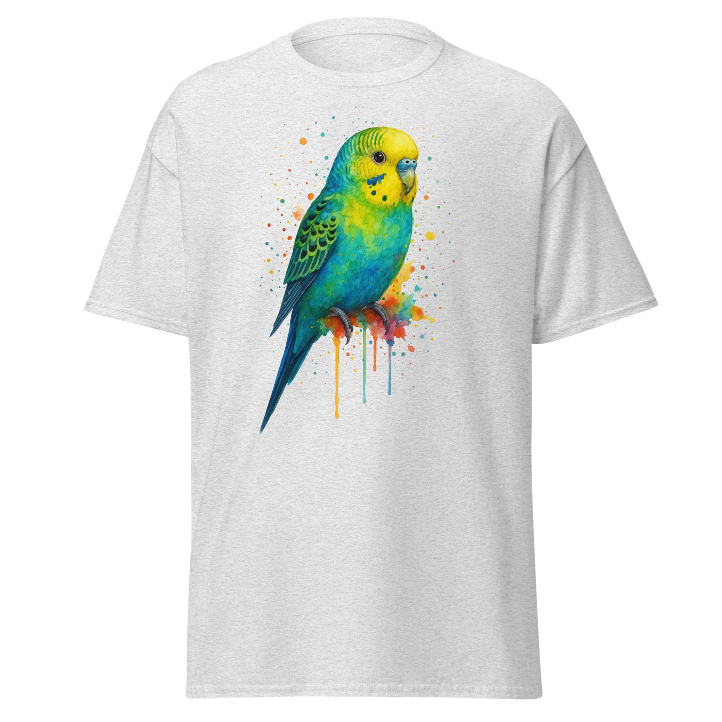 Trendy Parakeet Unisex Tee - 100% Cotton Classic for Stylish Comfort - RKM Inspiration - 48807722