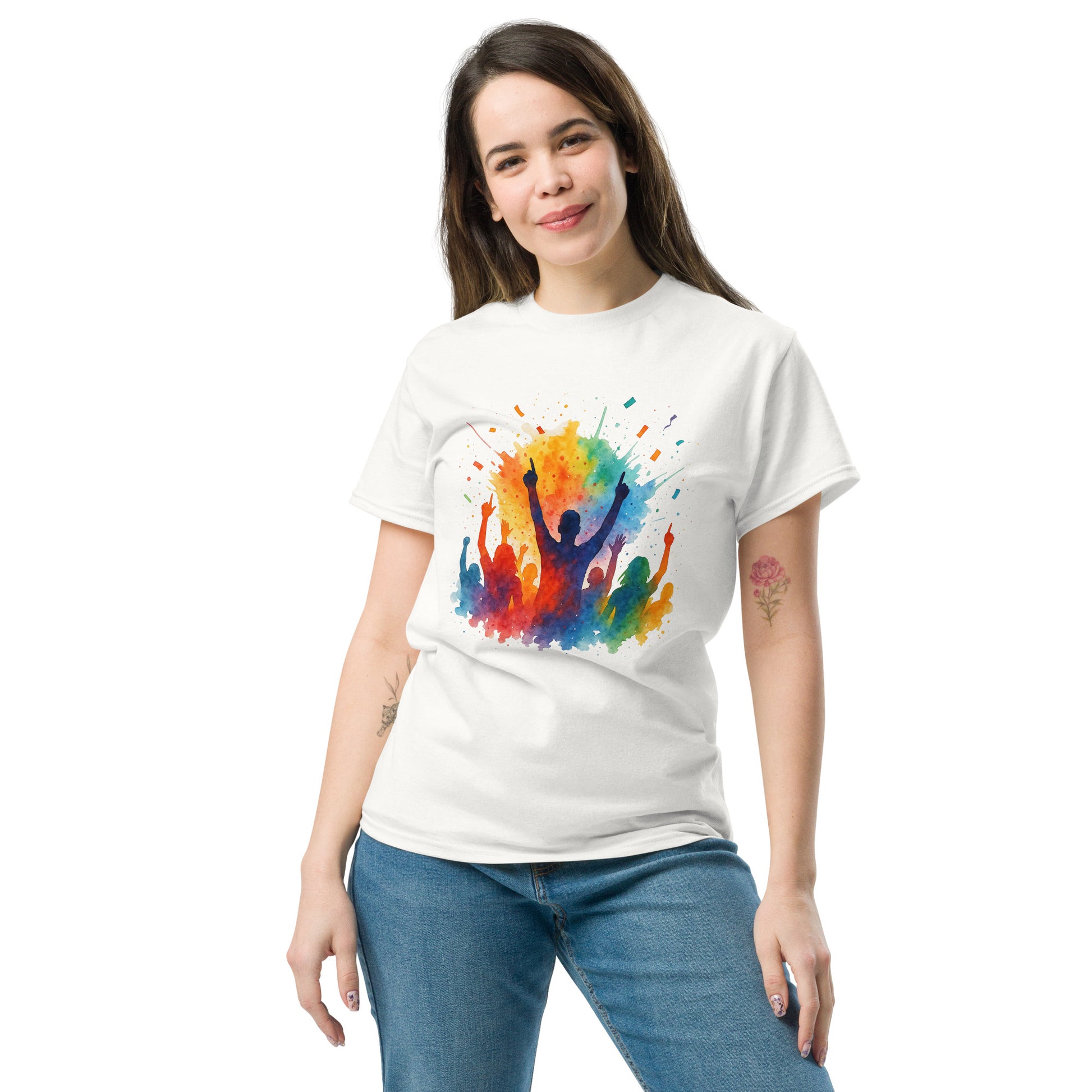 Unisex Party Tee - Classic Cotton Style for Any Occasion! - RKM Inspiration  - 77131228