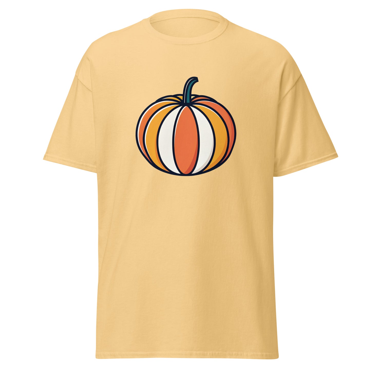 Pumpkin Unisex Classic Tee - Trendy 100% Cotton Streetwear Essential - RKM Inspiration - 71700544