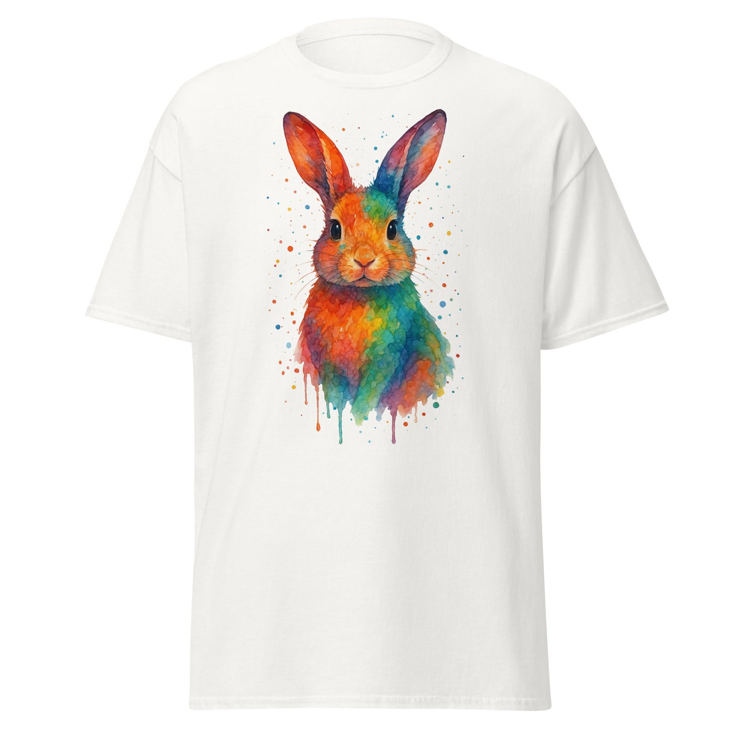Trendy Rabbit Tee - Unisex Cotton Classic for Streetwear Style - RKM Inspiration - 17578243