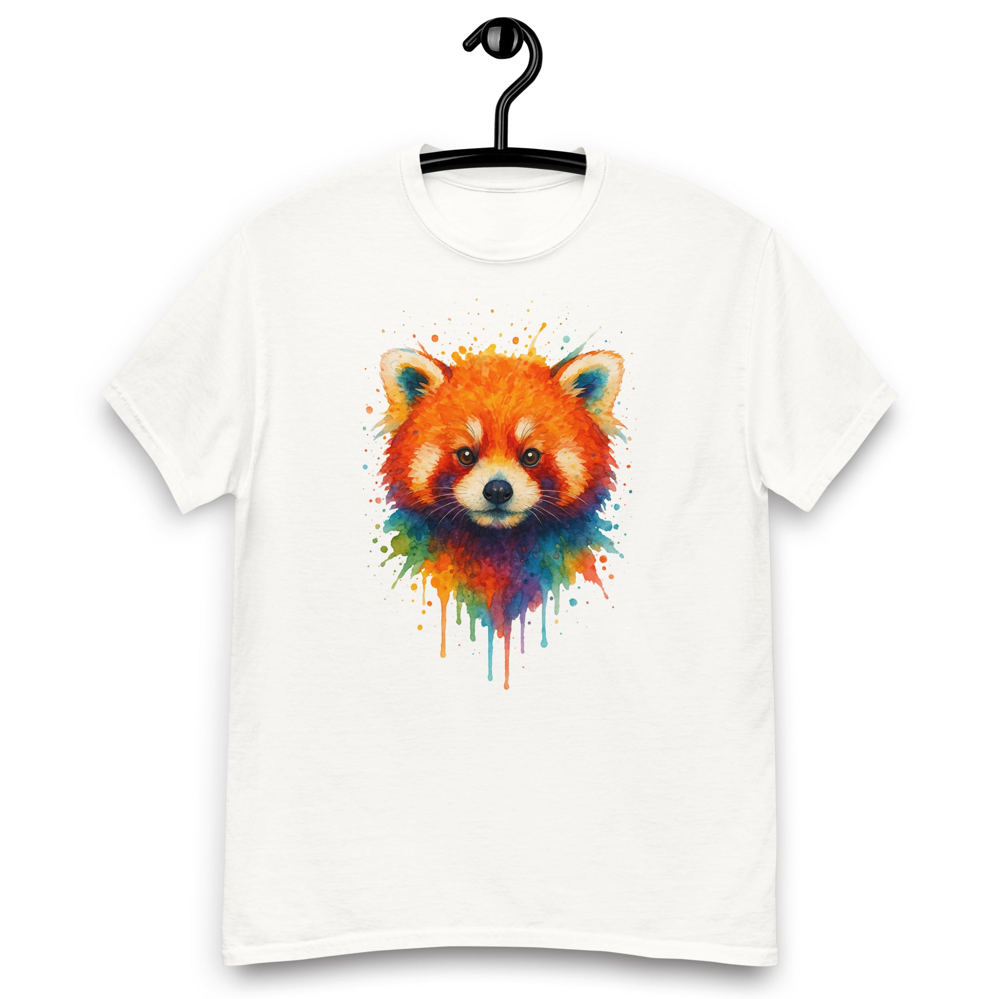 Stylish Red Panda Tee - Trendy Unisex Classic T-Shirt for All - RKM Inspiration  - 19727789
