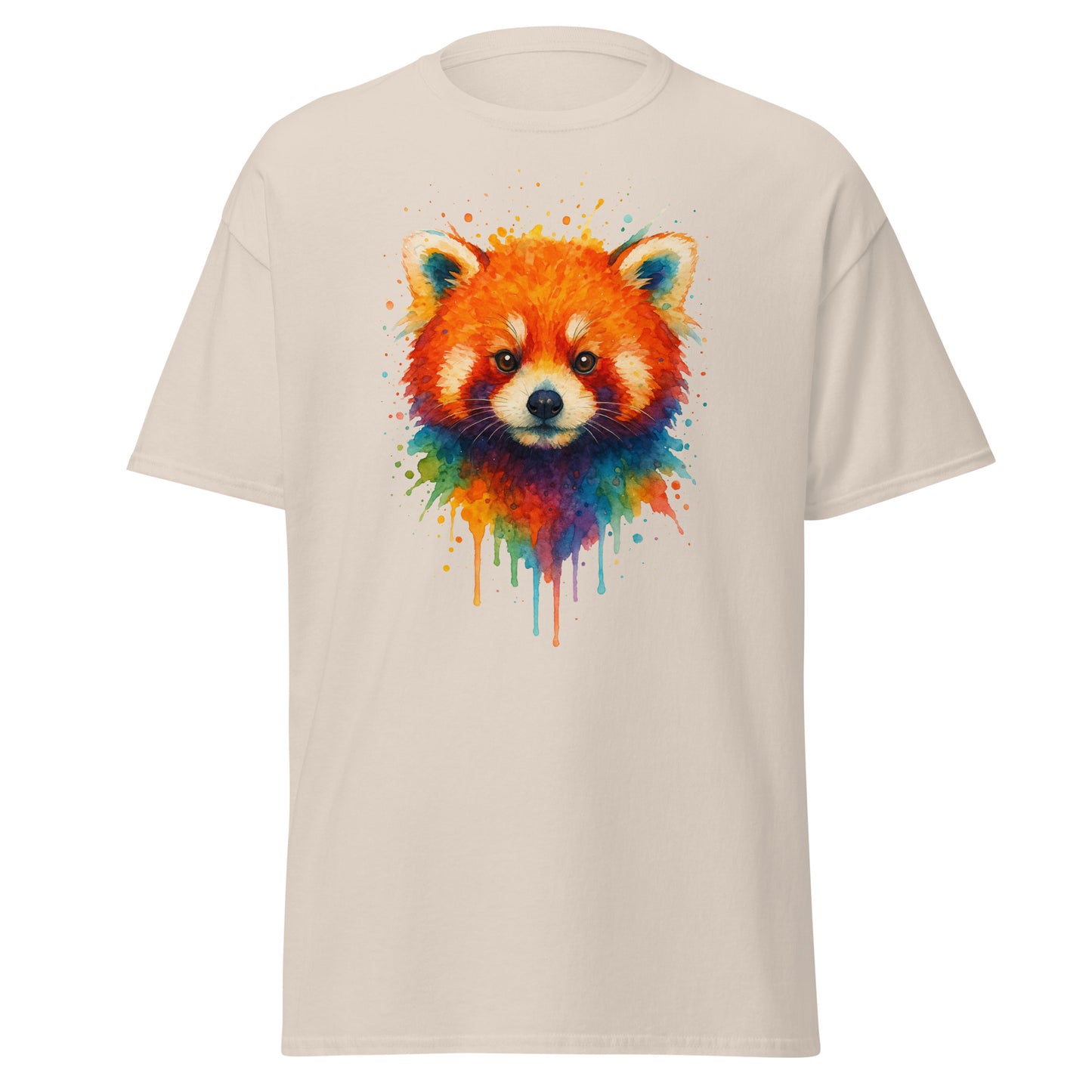 Stylish Red Panda Tee - Trendy Unisex Classic T-Shirt for All - RKM Inspiration - 88709248