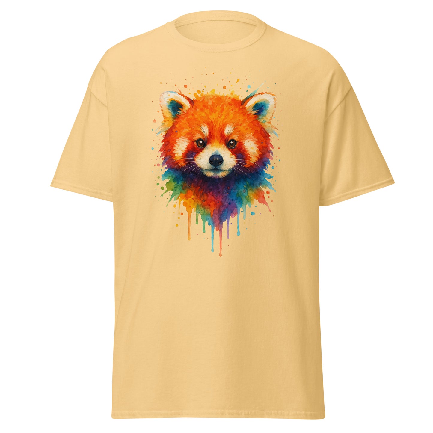 Stylish Red Panda Tee - Trendy Unisex Classic T-Shirt for All - RKM Inspiration - 51174978