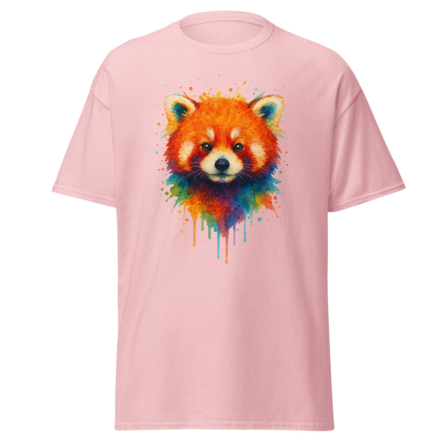 Stylish Red Panda Tee - Trendy Unisex Classic T-Shirt for All - RKM Inspiration - 40094912