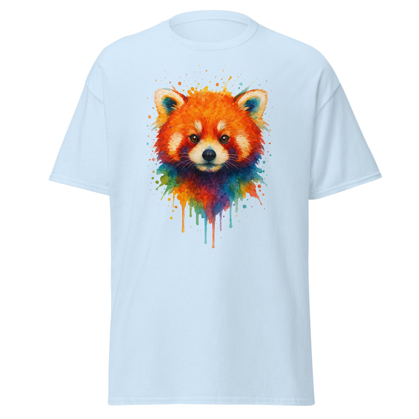 Stylish Red Panda Tee - Trendy Unisex Classic T-Shirt for All - RKM Inspiration - 93285395