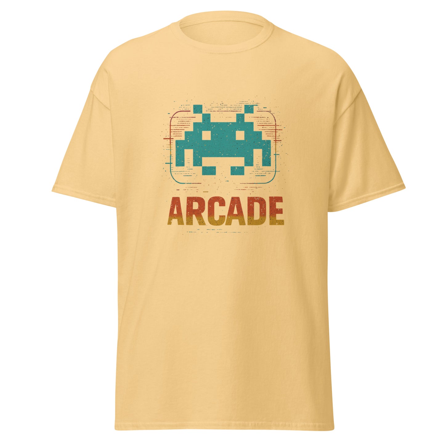 Retro Arcade Tee: Trendy Unisex Style in Premium Cotton - RKM Inspiration - 34669763