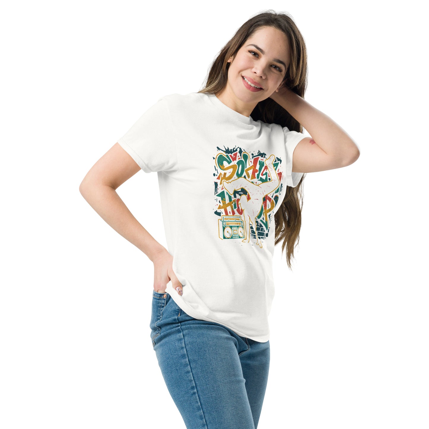 Retro Breakdancer Tee - Perfect Unisex Streetwear Style - RKM Inspiration - 4120571
