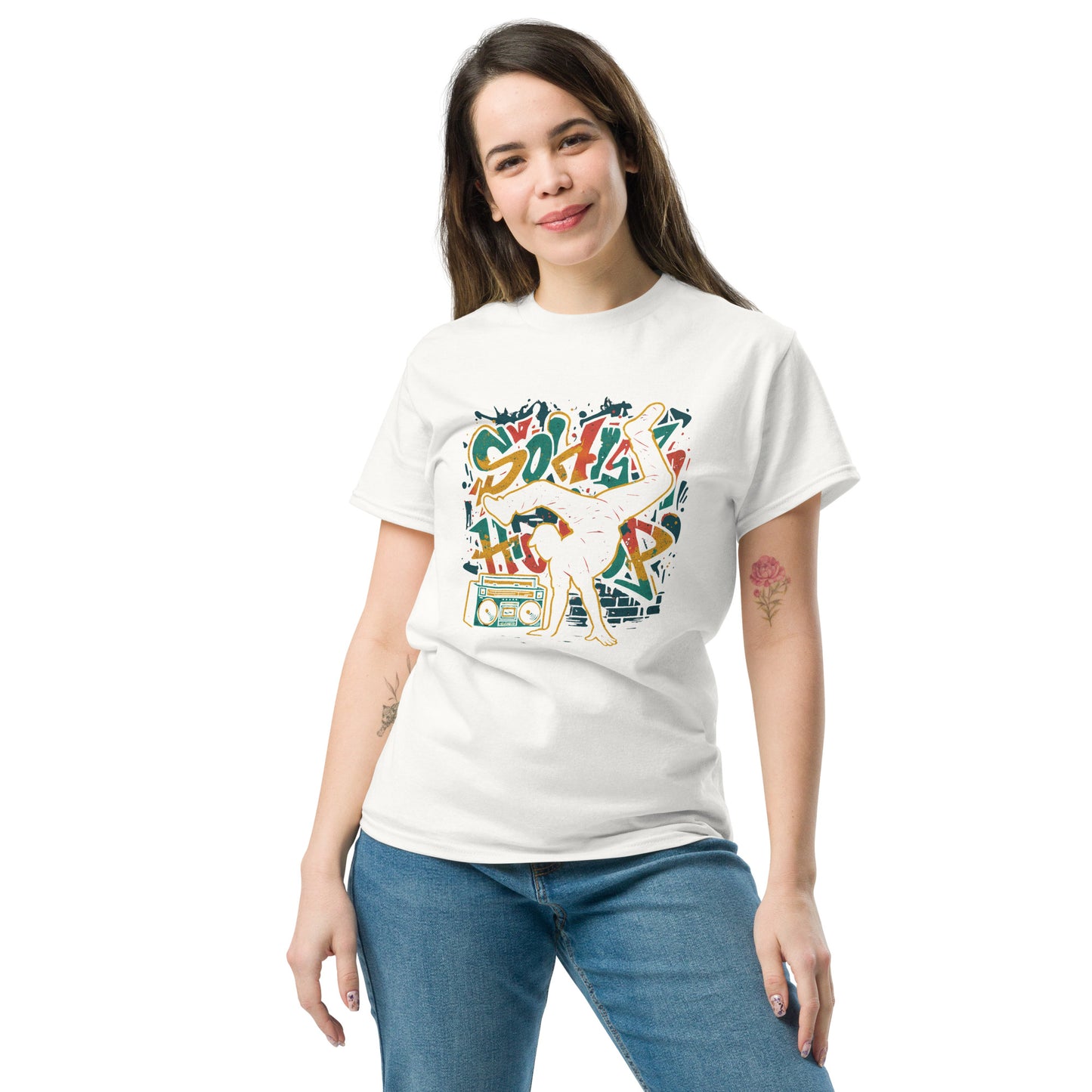 Retro Breakdancer Tee - Perfect Unisex Streetwear Style - RKM Inspiration - 9813586