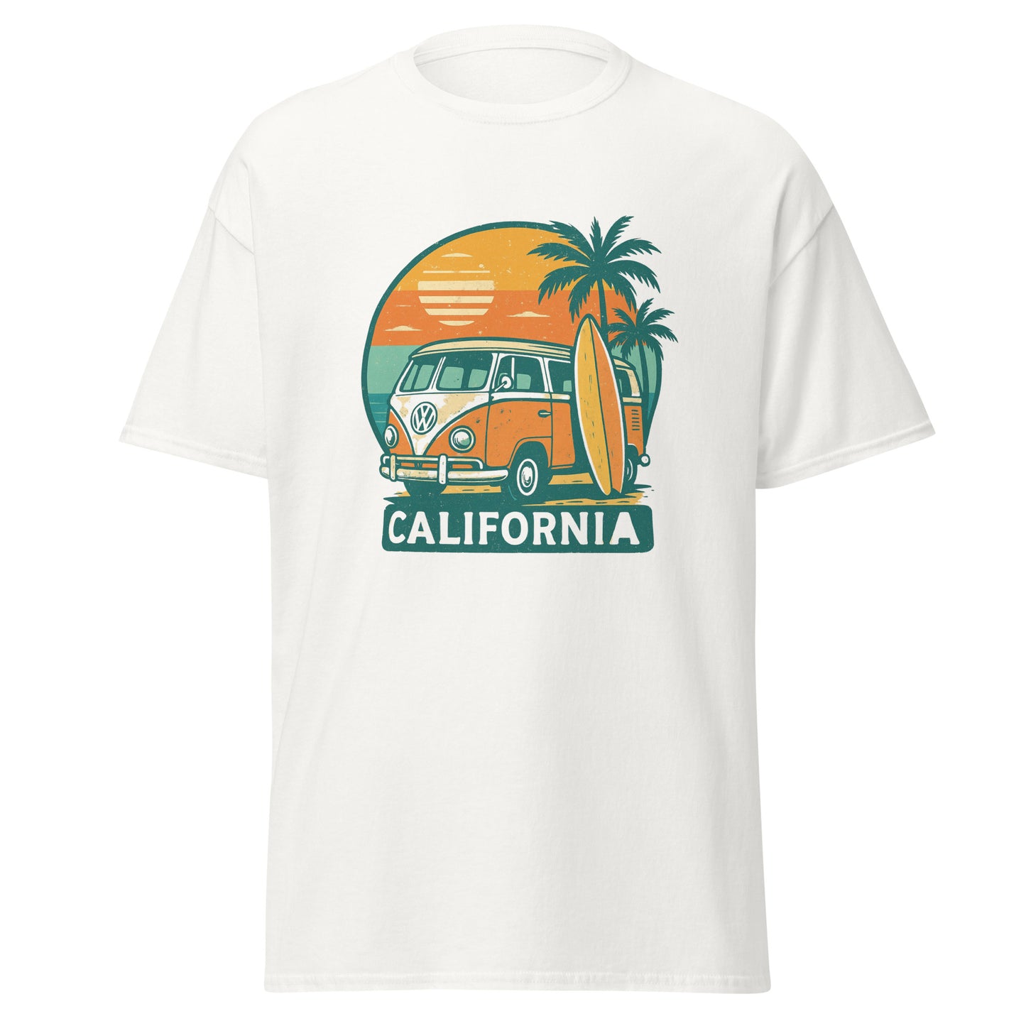 Retro California Tee - Trendy Unisex Style for Streetwear Fashion - RKM Inspiration - 22557595
