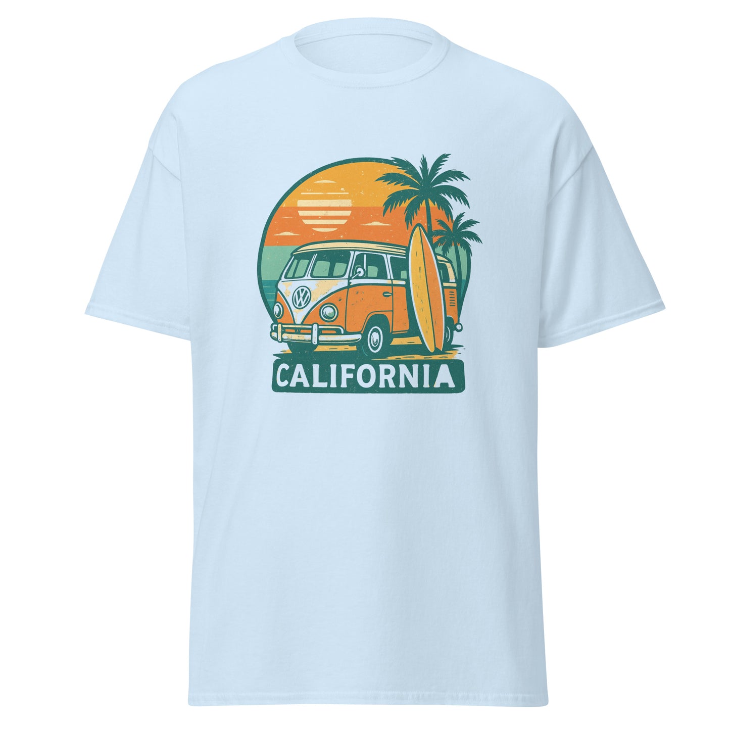 Retro California Tee - Trendy Unisex Style for Streetwear Fashion - RKM Inspiration - 30592047