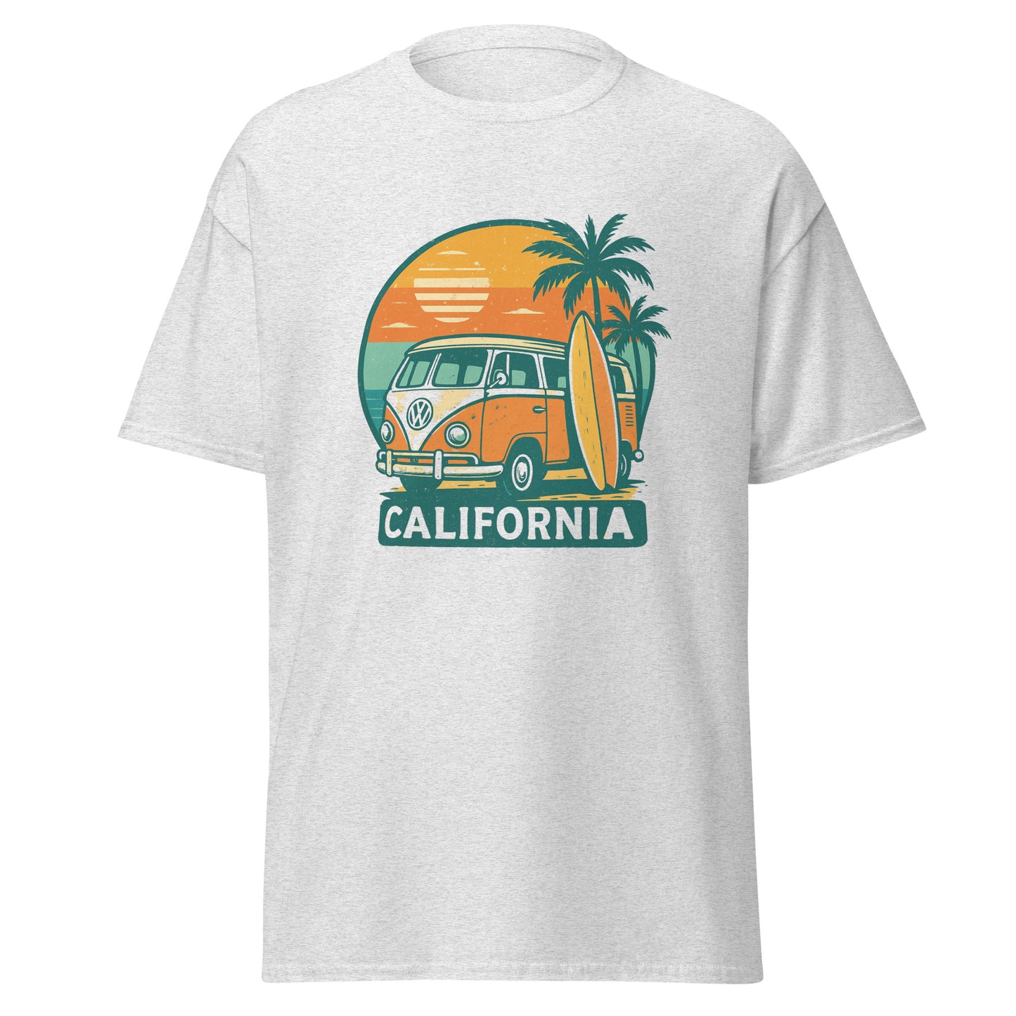 Retro California Tee - Trendy Unisex Style for Streetwear Fashion - RKM Inspiration - 97242995