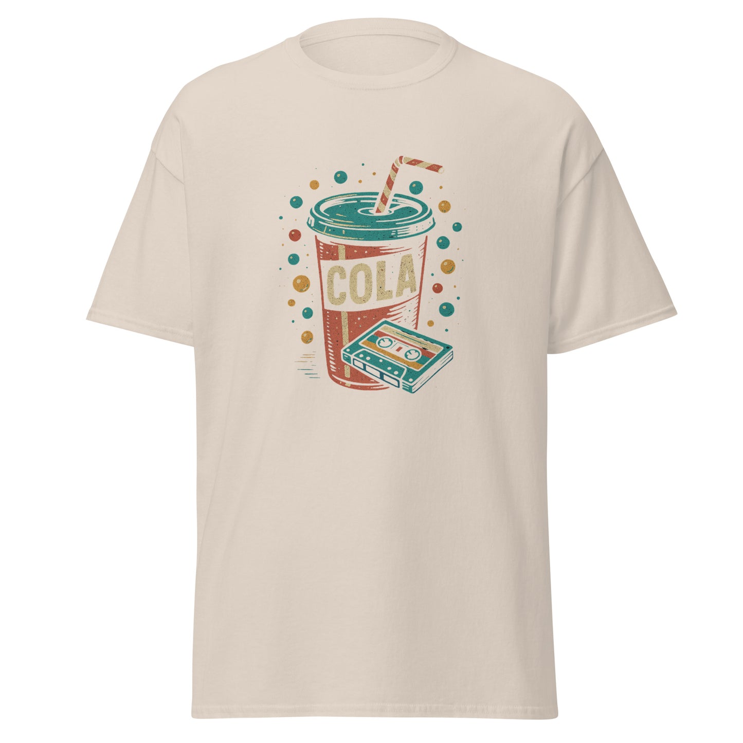 Retro Cola Tee - Trendy, Unisex & 100% Cotton Classic for Streetwear - RKM Inspiration - 63614666